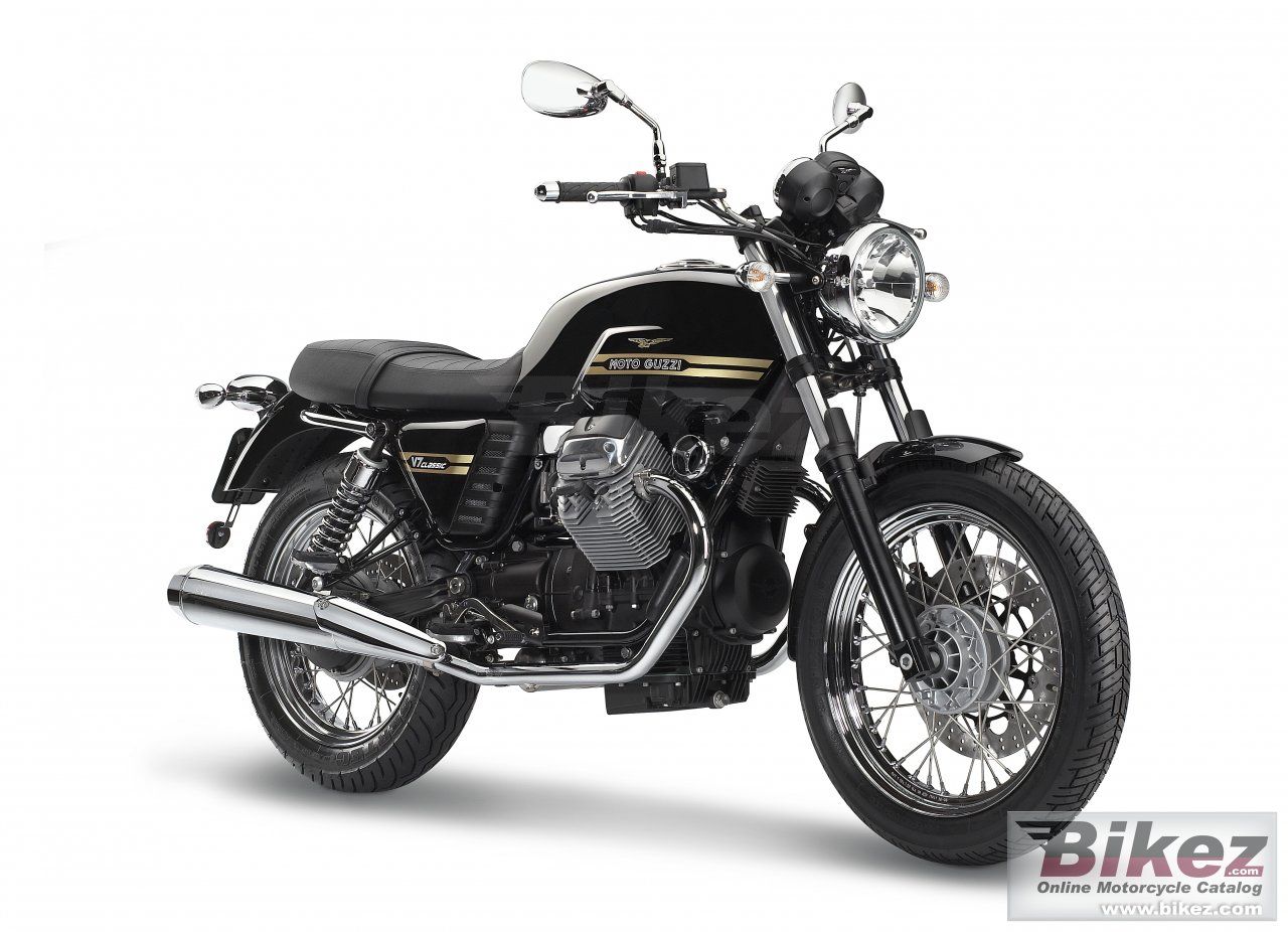Big Moto Guzzi v7 classic picture and wallpaper from Bikez.com